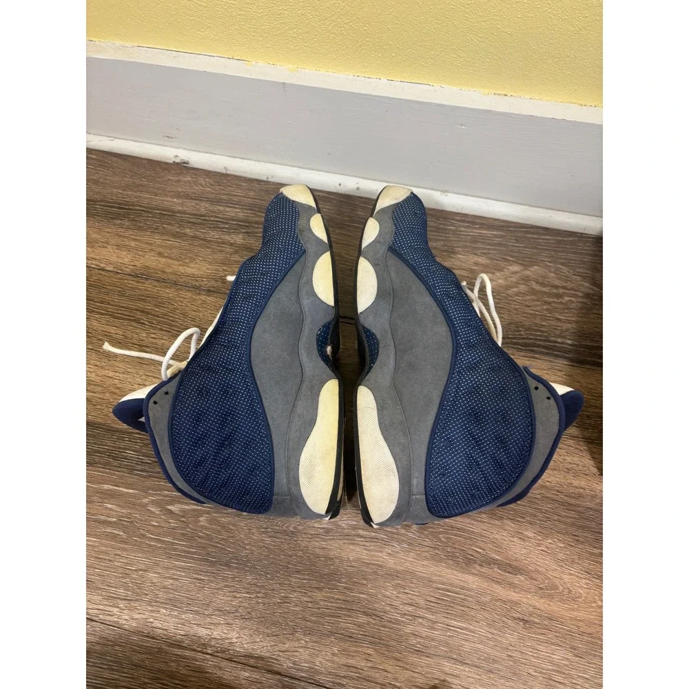 Jordan 13 Retro Flint 2020 Mens Size 9.5‎ Navy White Grey 414571-404